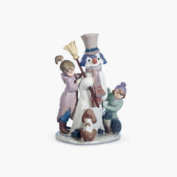 Figura niños Muñeco de nieve
