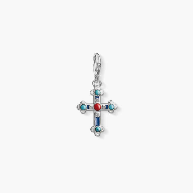 COLGANTE CHARM "CRUZ ÉTNICA"