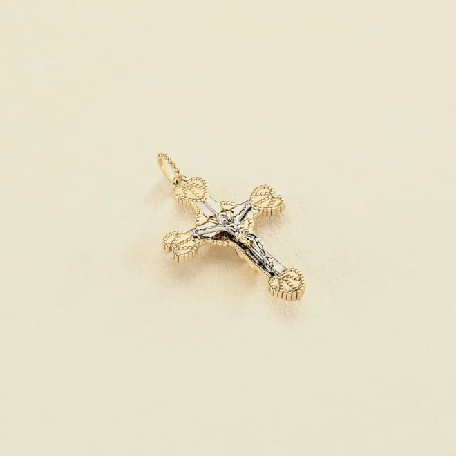 Agatha Paris - Colgante Jesús - Oro / Plata