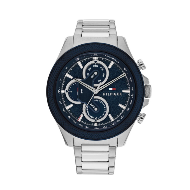 Tommy Hilfiger - Reloj de hombre Clark multifunción de acero