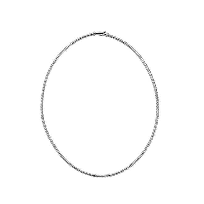 Durán Exquse - Collar De Plata De La Colección TuboGas