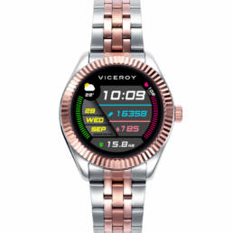Viceroy - Reloj Smart Mujer caja y brazalete bicolor de acero