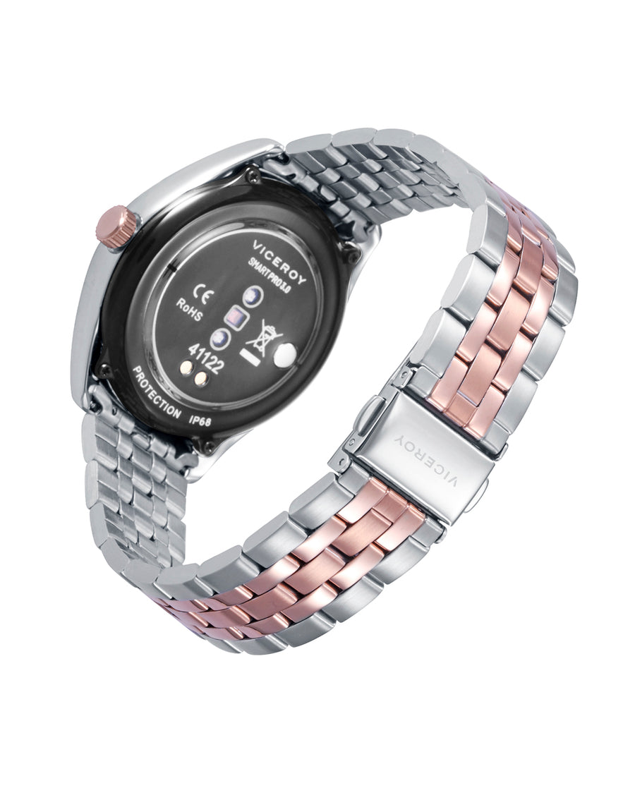 Viceroy - Reloj Smart Mujer caja y brazalete bicolor de acero