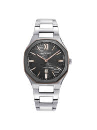 VICEROY Reloj Laura Escanes Caja de Acero con Doble Bisel en IP Gris y Rosa