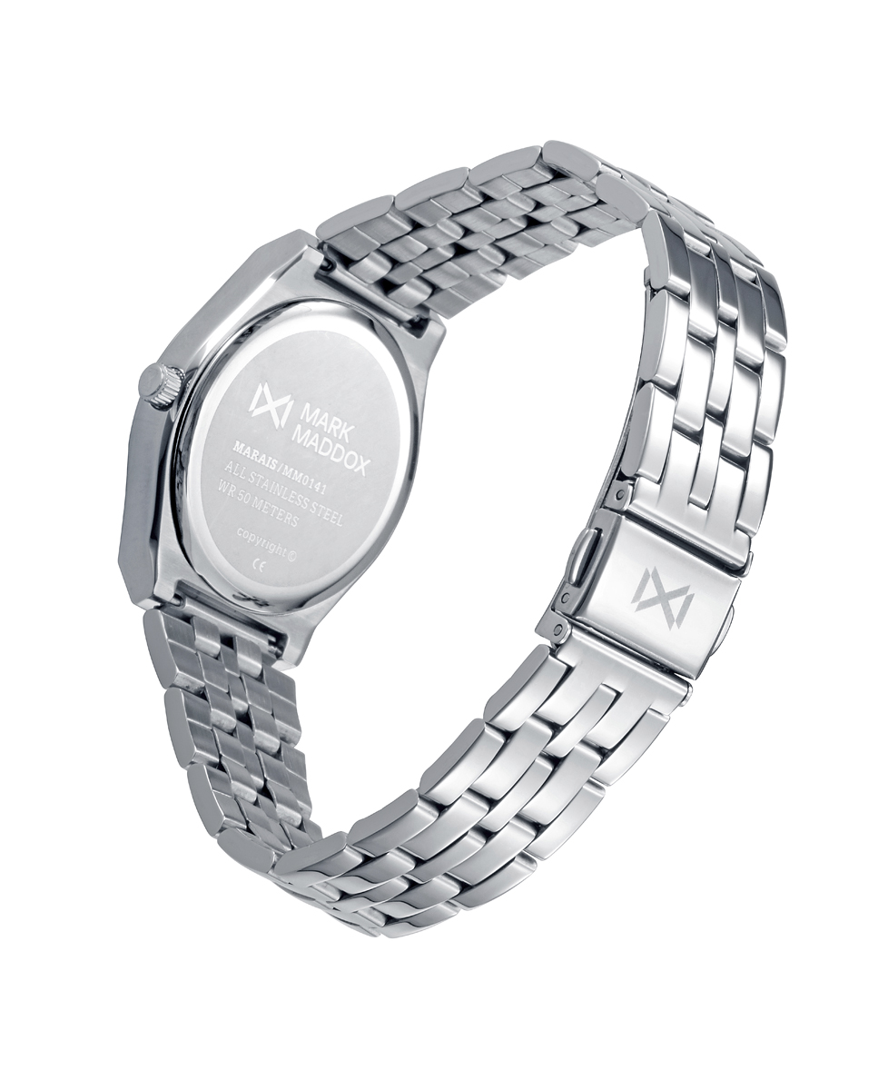 Mark Maddox - Reloj de acero MM0141-57