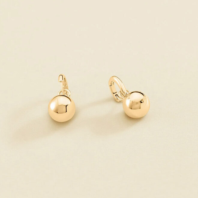 Criollas Agatha Paris Palais Royal de latón bañado en oro 02370350-157-TU