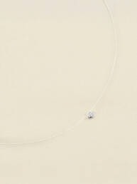 Collar corto Agatha Paris Beloved con circonita y baño de rodio 02620639-136-TU