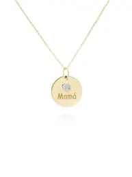 Gargantilla Marina García de oro amarillo y diamantes 18Kt A2652GC42