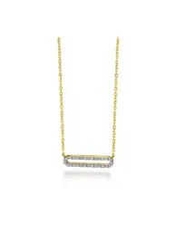 Colgante Le Carré oro 18K con diamantes modelo Hebilla GD147OA00