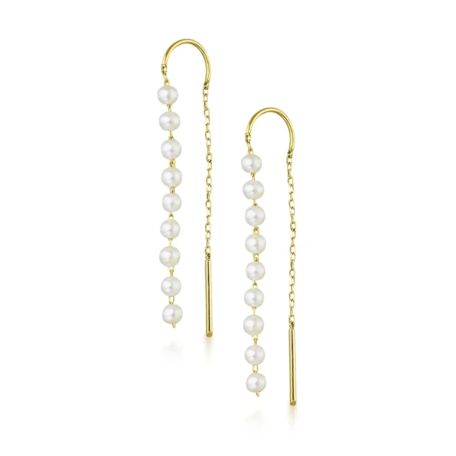 Pendientes LeCarré Purity oro 18K con perlas cultivadas GD154OA00