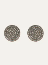 Pendientes Sunfield Áine de plata con circonitas verde mint PE065020/2/55