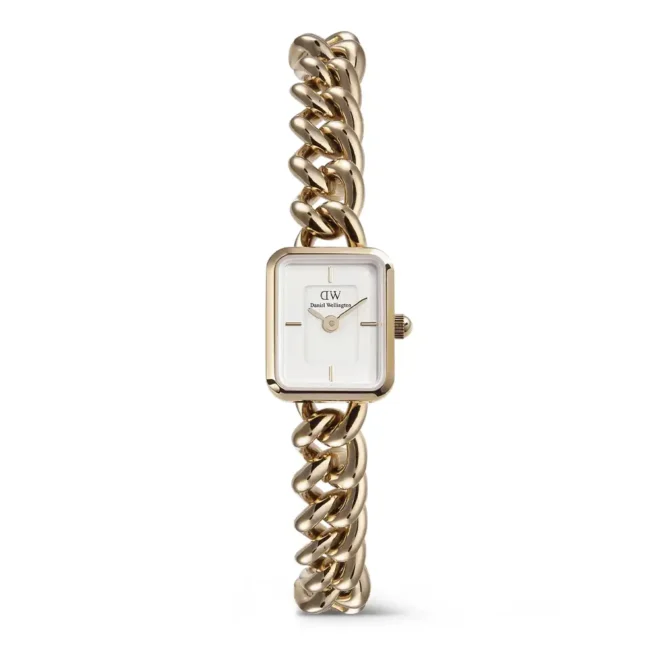 Reloj de mujer Daniel Wellington Jolie Chain de acero rosa con correa de cadena DW00100835