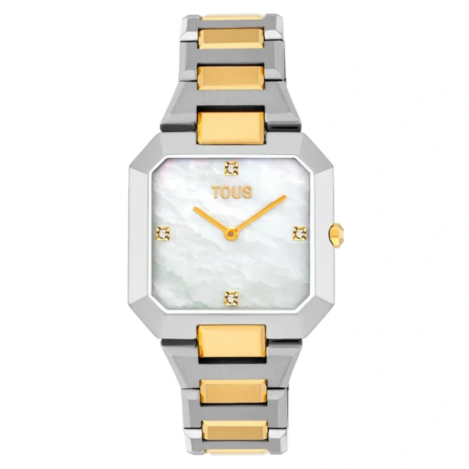 Reloj TOUS Karat bicolor nácar 30,5 mm 3000145000