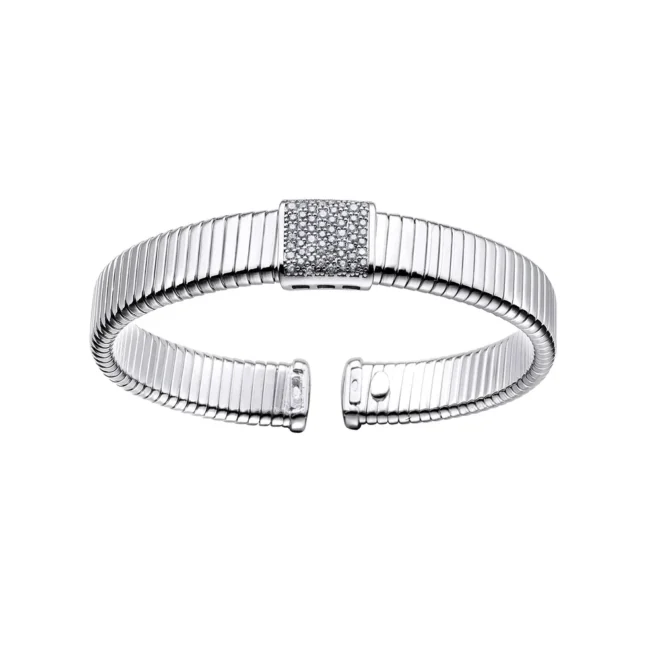 Brazalete de plata Durán Exquse con circonitas – Edición Limitada – 00513397