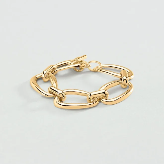 Pulsera de cadena Abbesses dorado Agatha Paris - 02480359-157-TU