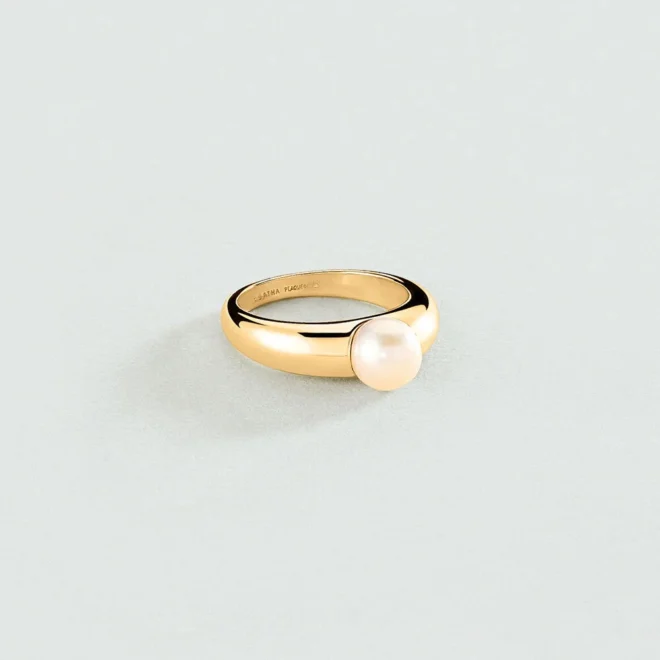 Anillo Margaux perla dorado de Agatha Paris 02280100-294-54