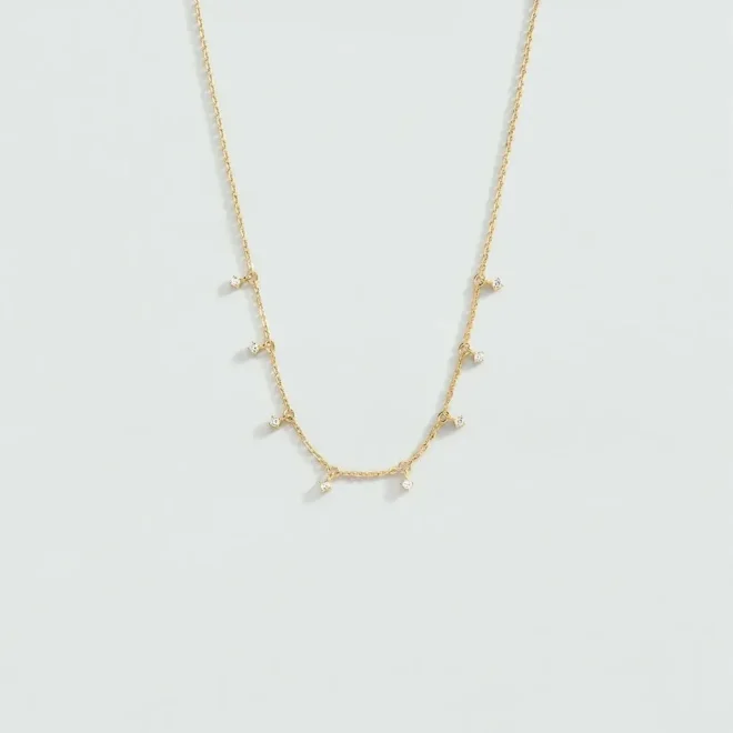 Collar corto Agatha Dauphine cristal - 02690230-137-TU