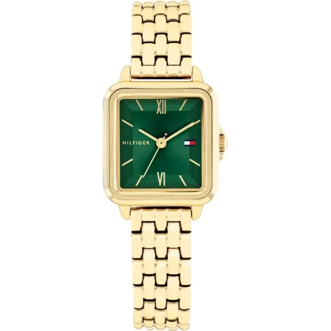 Reloj Tommy Hilfiger verde dorado - 1782858