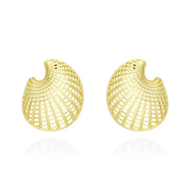 Pendientes de plata Tweed Marina García 91227PD