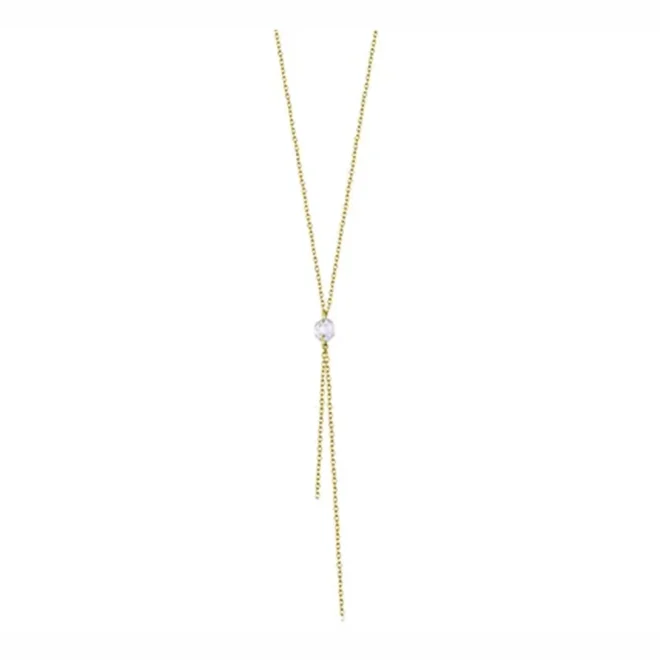 Cadena Le Carré oro 18K topacio briole Eternature GD170OA.00
